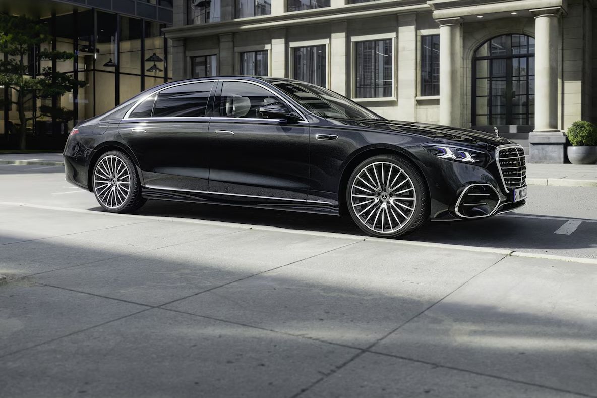 Black Mercedes S-Class